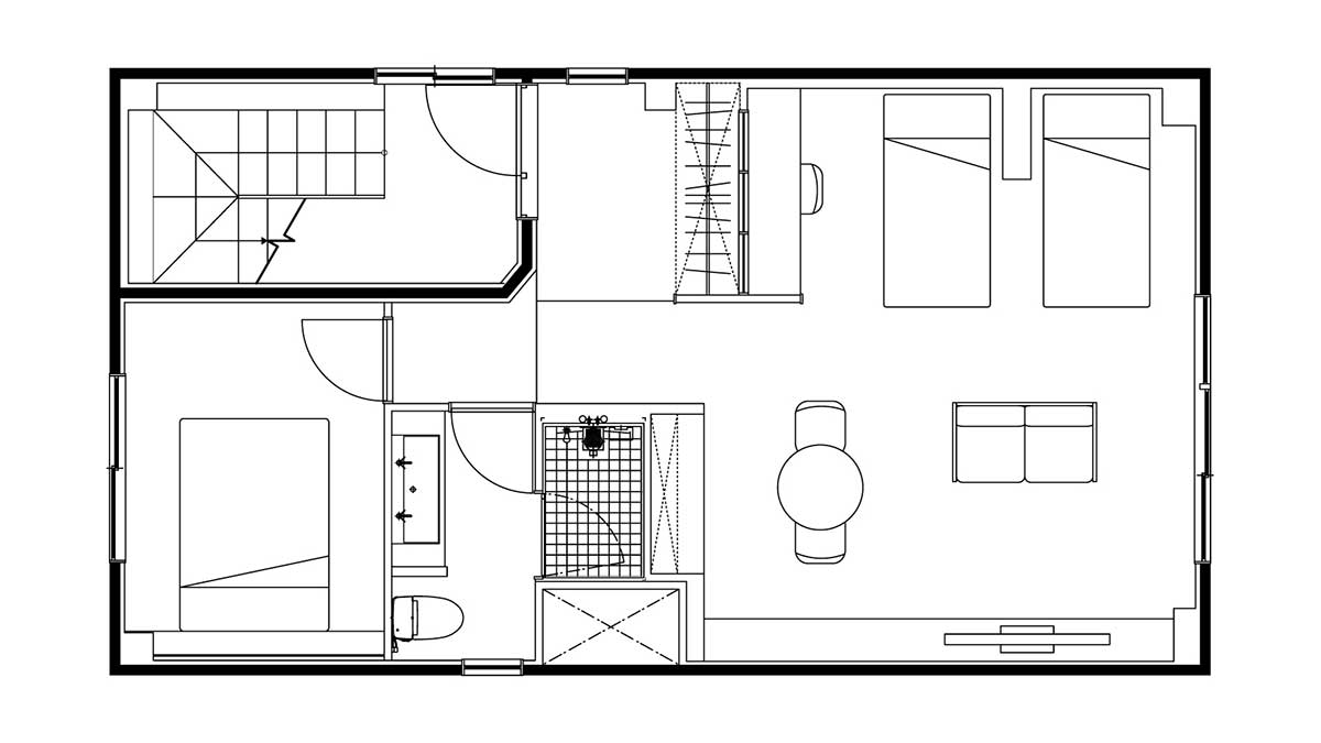 401 QUADRUPLE ROOMの写真